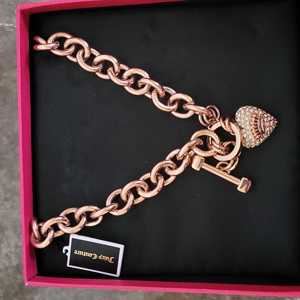Necklace Juicy Couture rose gold